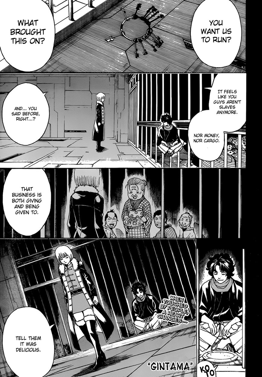 Gintama Chapter 479 page 1 - Chapter 479 : True Merchant