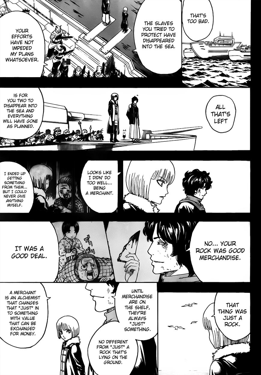 Gintama Chapter 479 page 13 - Chapter 479 : True Merchant