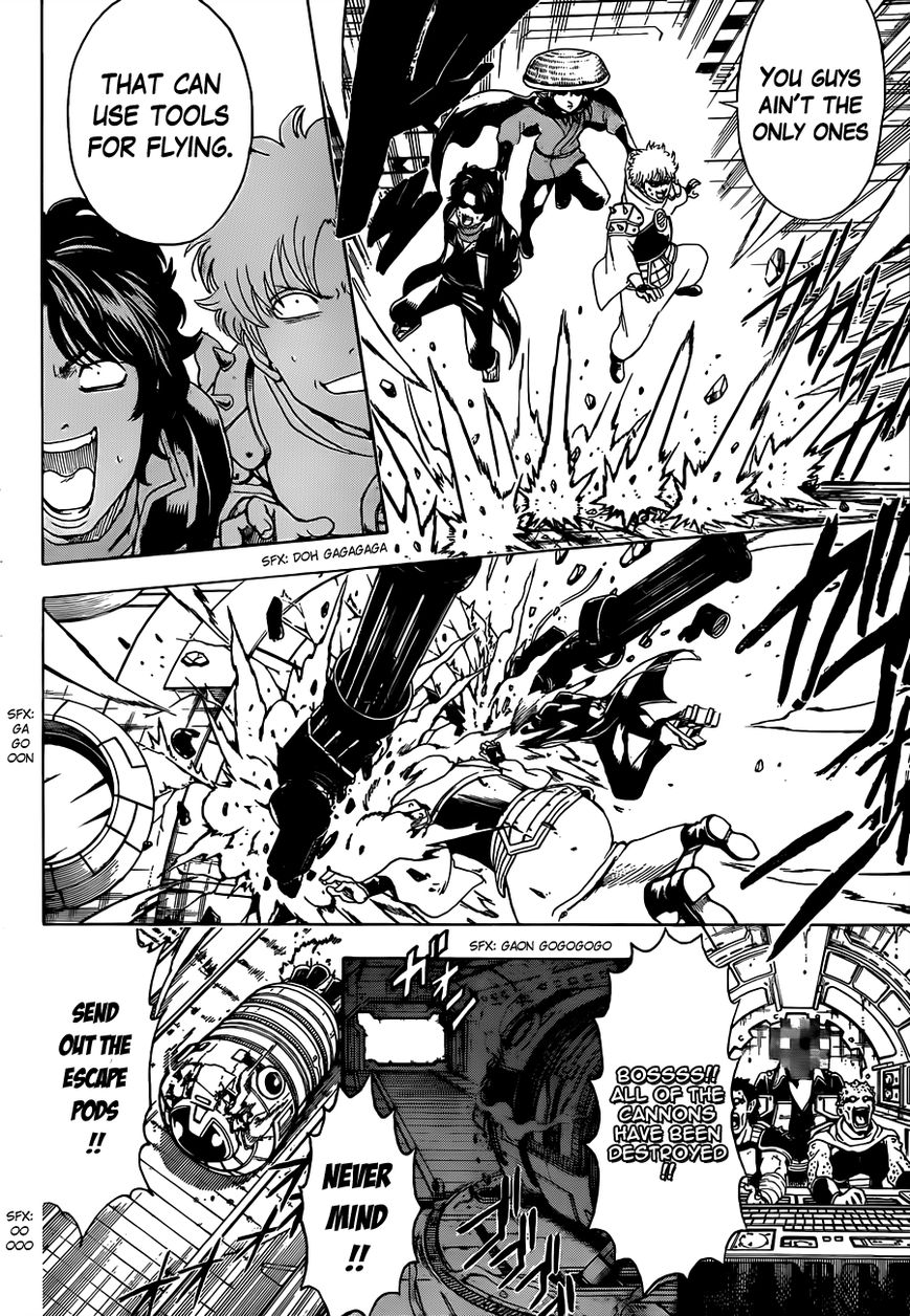 Gintama Chapter 480 page 6 - Chapter 480 : Always Open Bags as if They Have Rocks Inside
