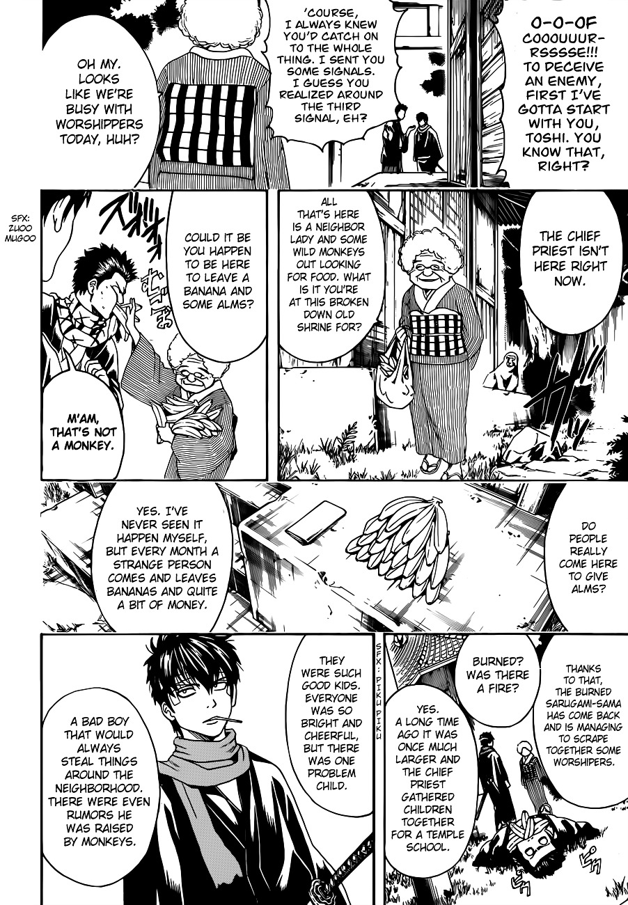 Gintama Chapter 482 page 14 - Chapter 482 : The Kanji for Thief are Quite Evil