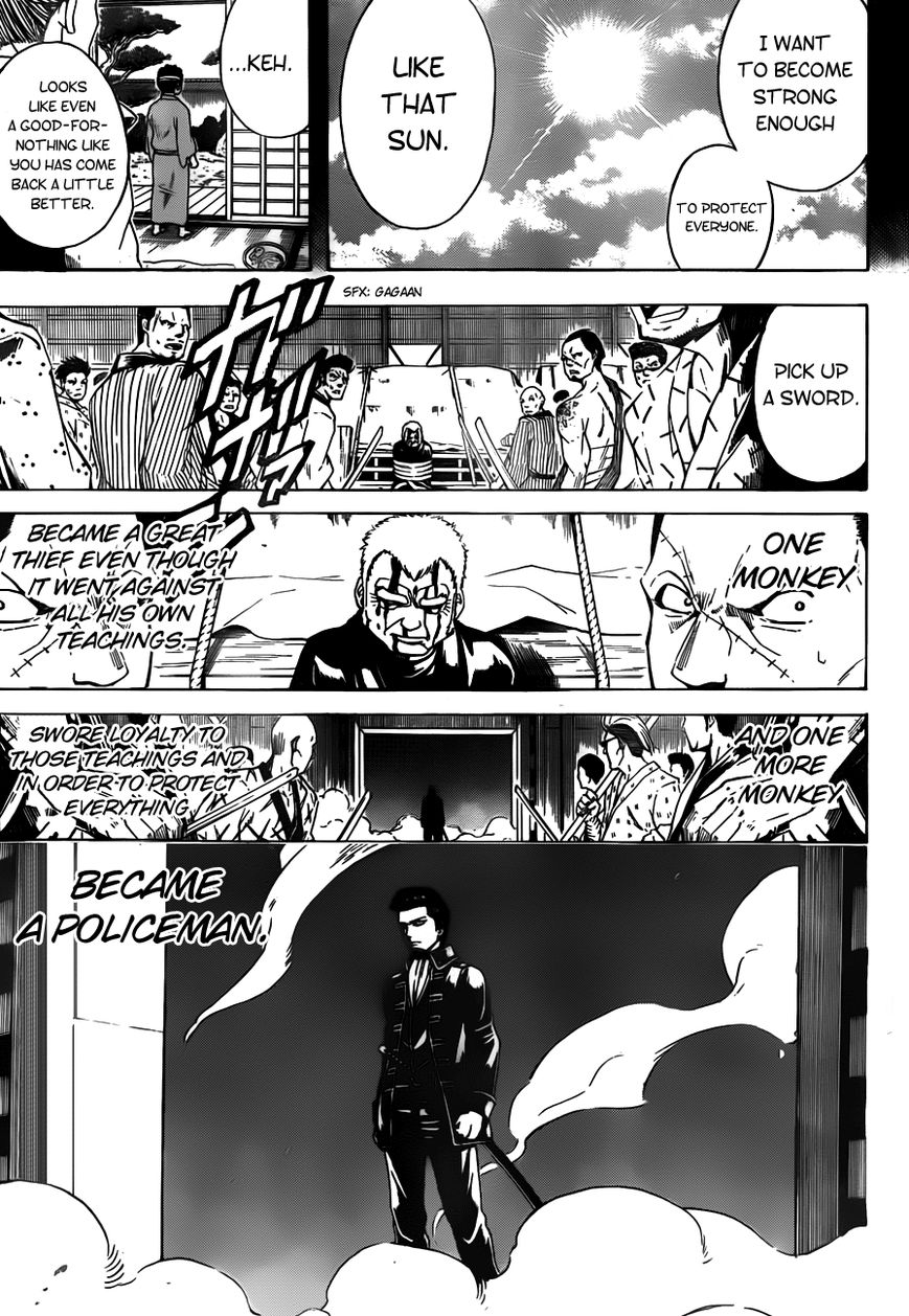 Gintama Chapter 483 page 11 - Chapter 483 : Two Monkeys