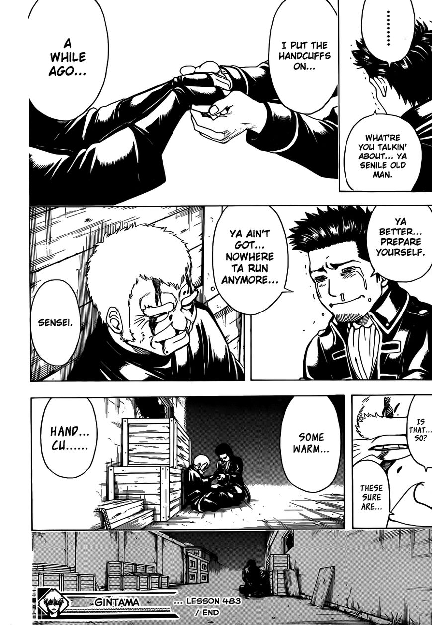 Gintama Chapter 483 page 16 - Chapter 483 : Two Monkeys