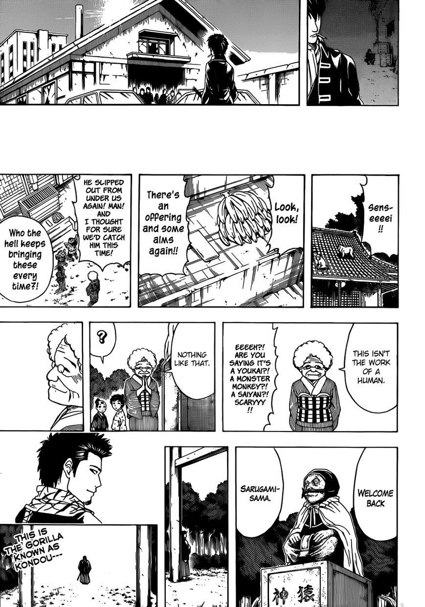 Gintama Chapter 483 page 17 - Chapter 483 : Two Monkeys