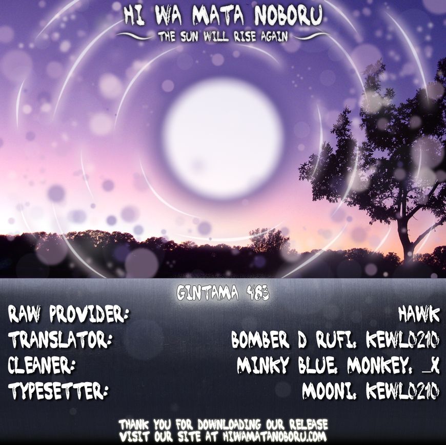 Gintama Chapter 483 page 18 - Chapter 483 : Two Monkeys