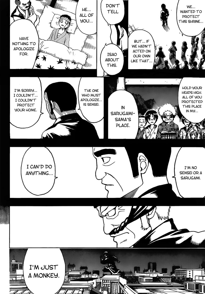 Gintama Chapter 483 page 4 - Chapter 483 : Two Monkeys