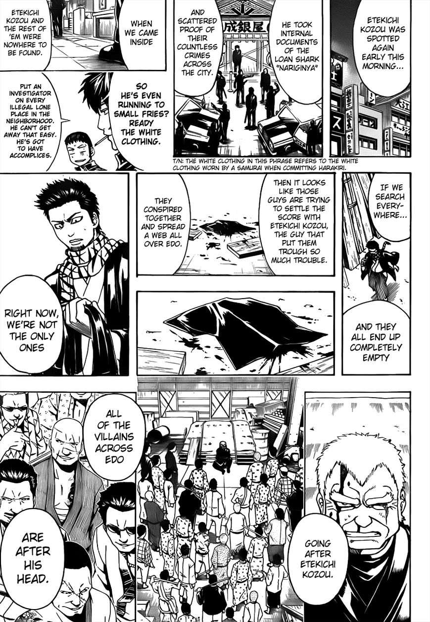 Gintama Chapter 483 page 9 - Chapter 483 : Two Monkeys