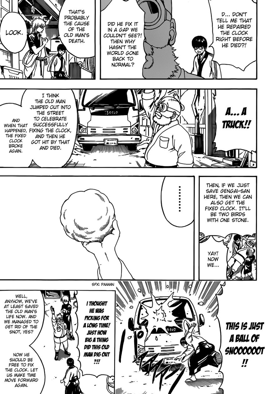 Gintama Chapter 484 page 15 - Chapter 484 : Pauses Never Happen at Good Times