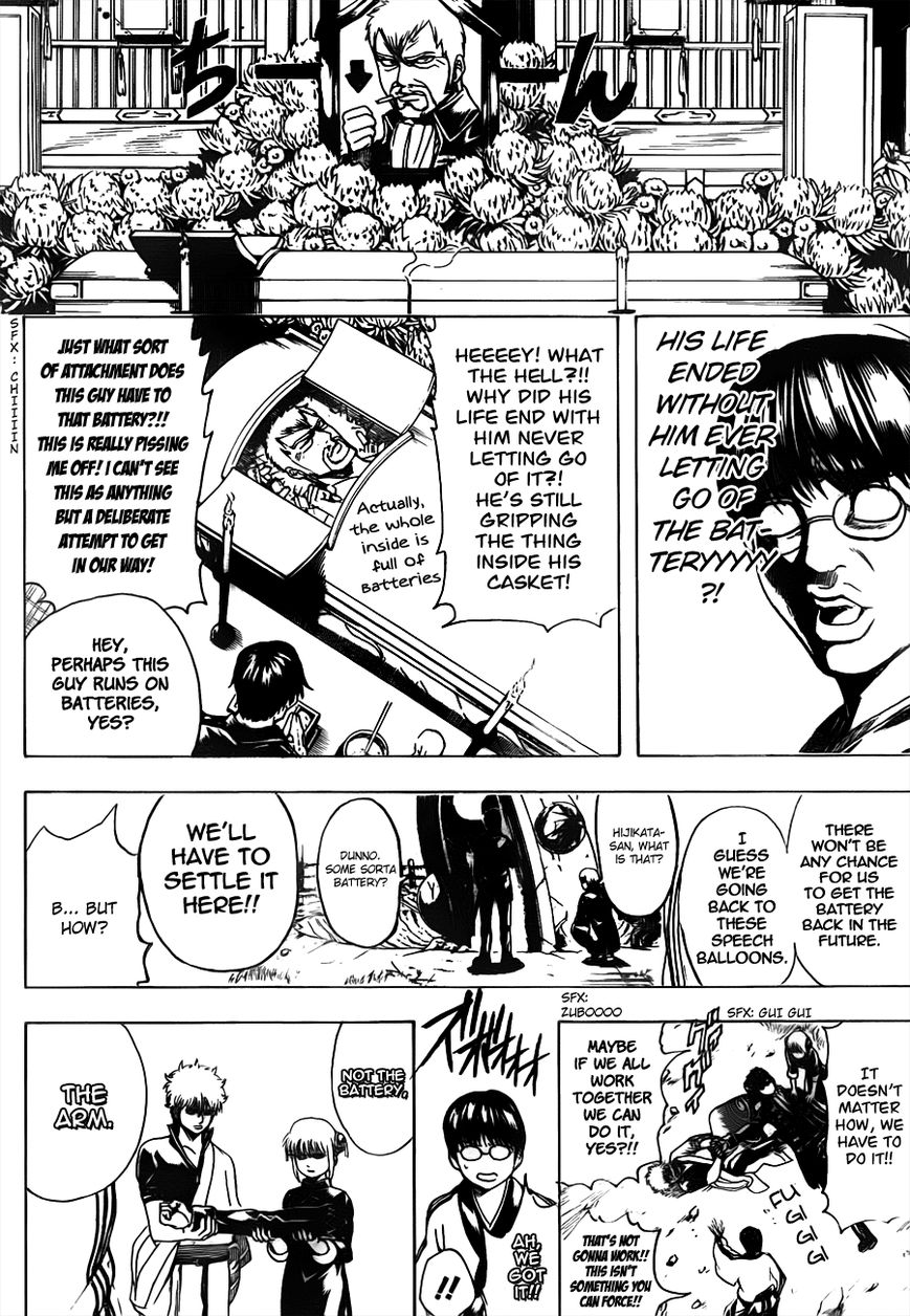 Gintama Chapter 485 page 8 - Chapter 485 : There is Trash that Even a Matsuibou Cannot Get Rid of