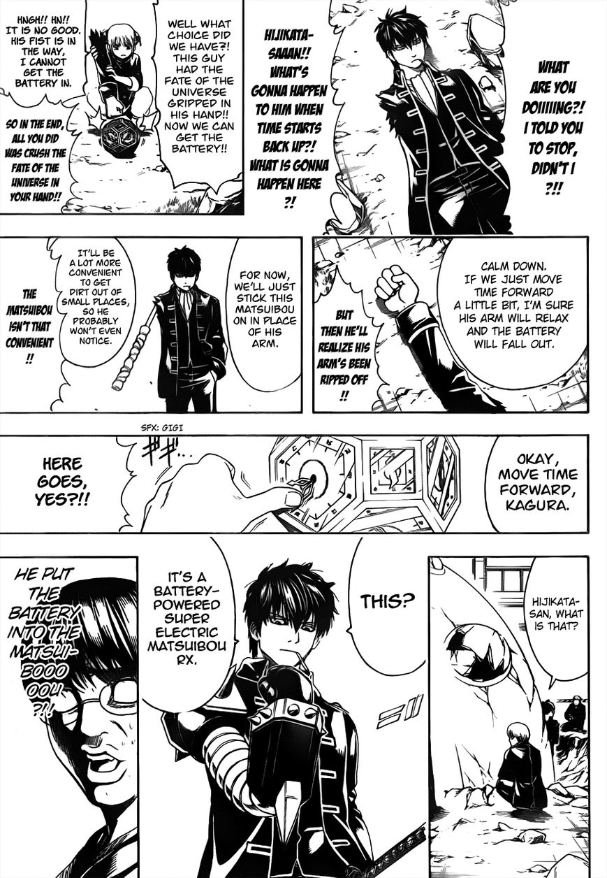 Gintama Chapter 485 page 9 - Chapter 485 : There is Trash that Even a Matsuibou Cannot Get Rid of