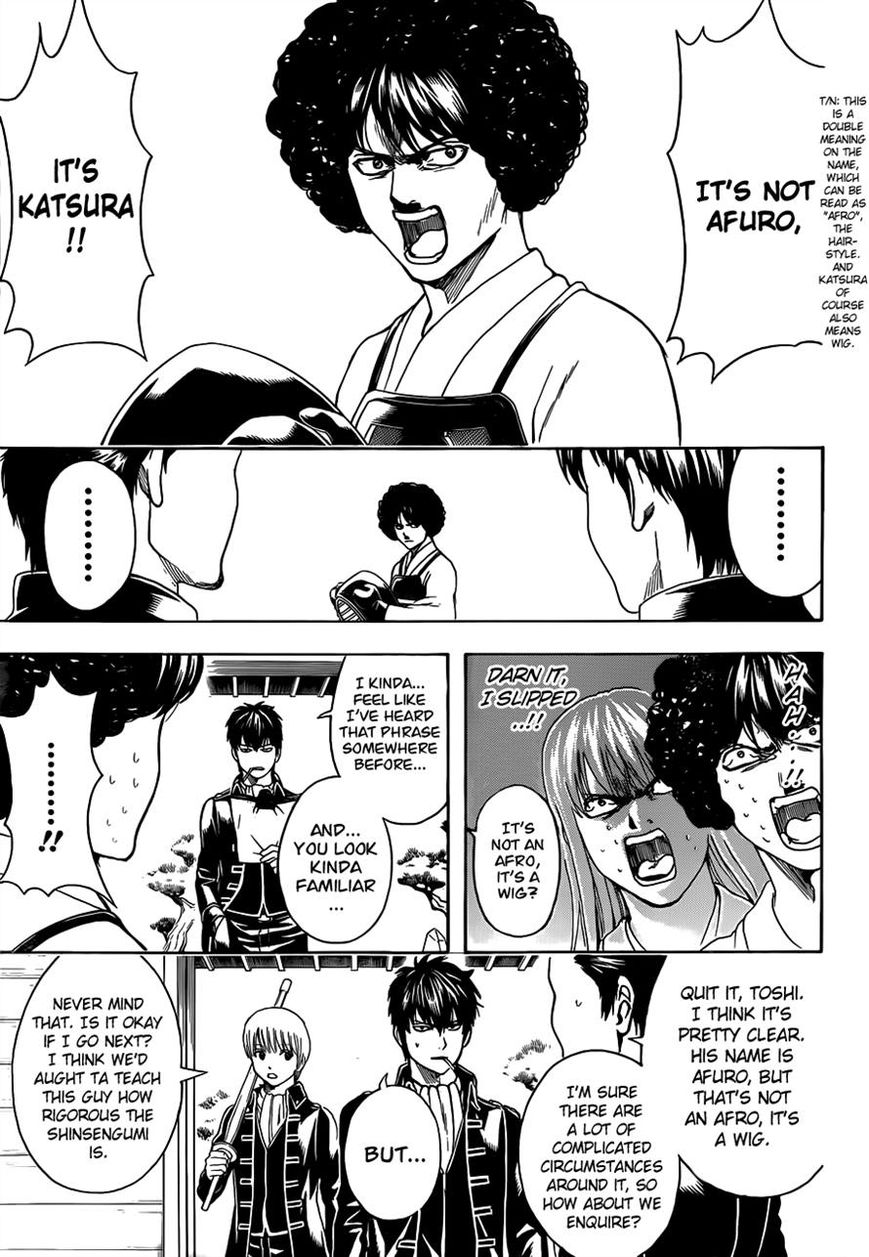 Gintama Chapter 488 page 3 - Chapter 488 : Afros of Life and Death