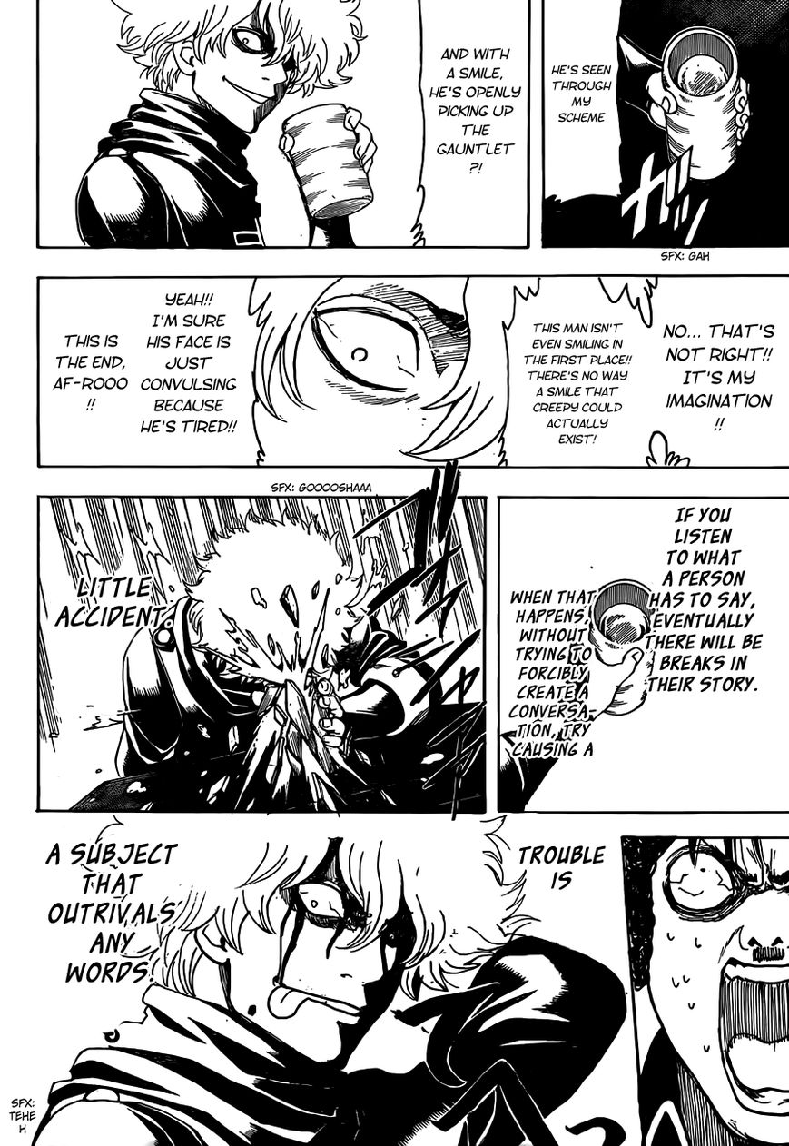 Gintama Chapter 489 page 12 - Chapter 489 : Afros of Love and Hate