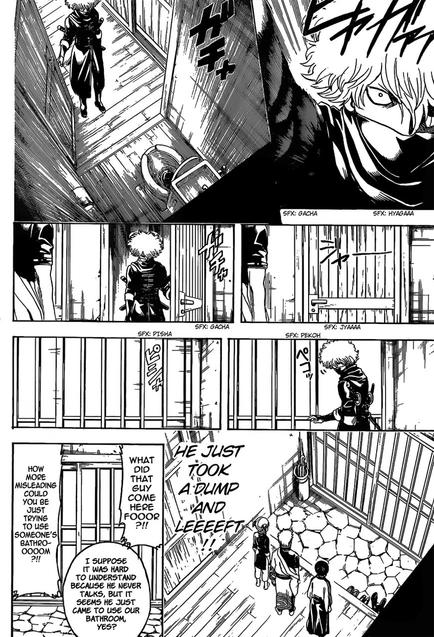 Gintama Chapter 489 page 4 - Chapter 489 : Afros of Love and Hate