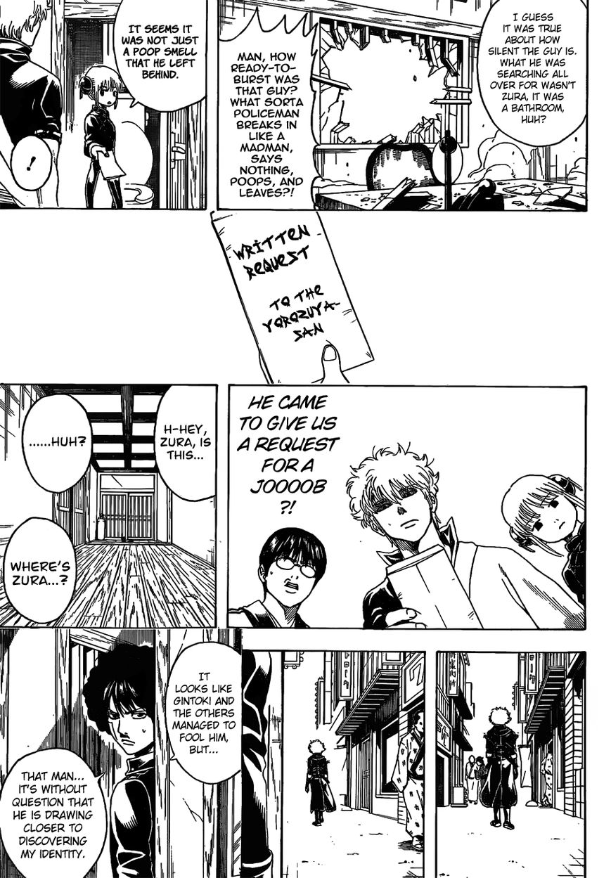 Gintama Chapter 489 page 5 - Chapter 489 : Afros of Love and Hate