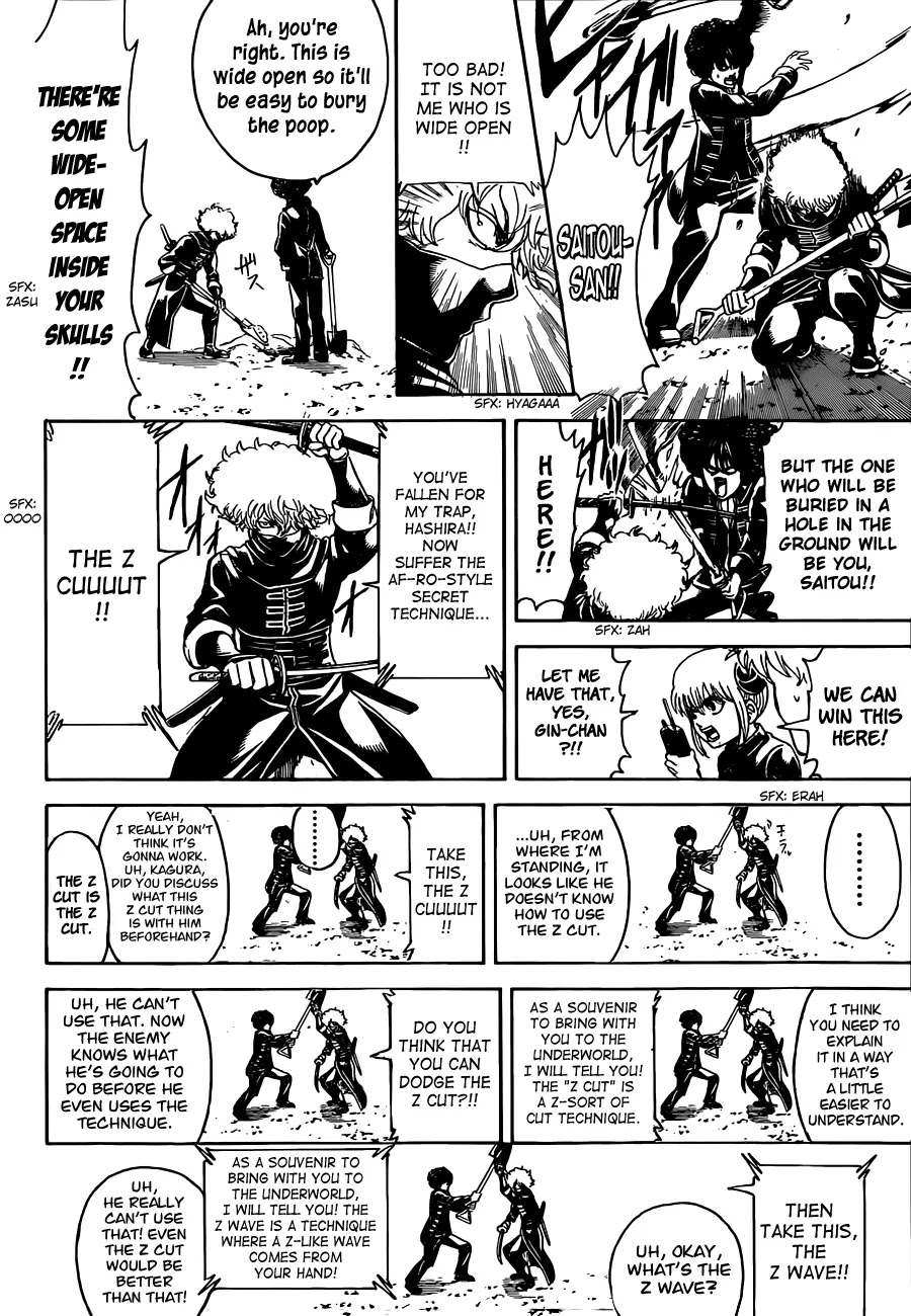 Gintama Chapter 491 page 10 - Chapter 491 : The Chef Cooking Back Wth Naked