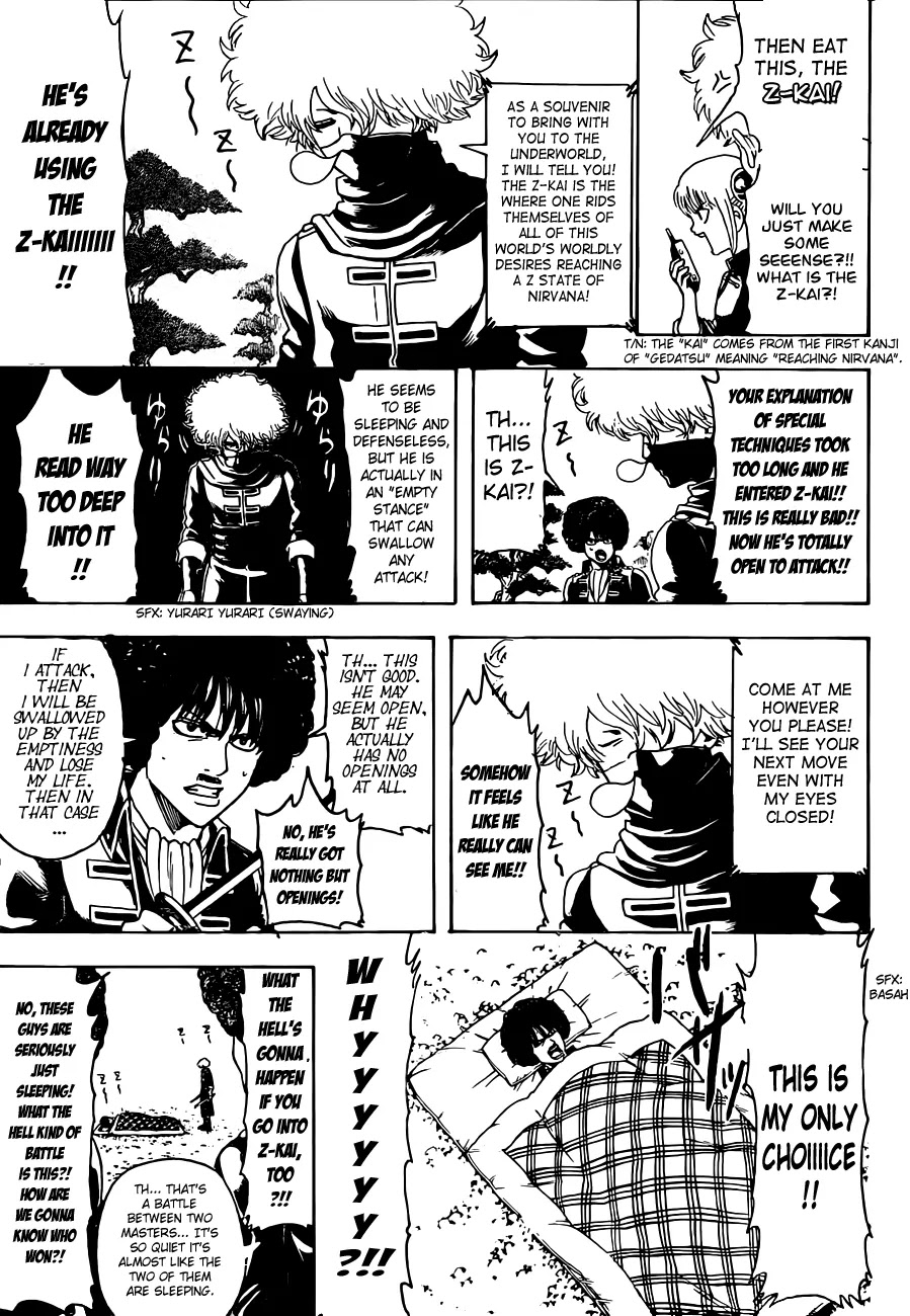 Gintama Chapter 491 page 11 - Chapter 491 : The Chef Cooking Back Wth Naked