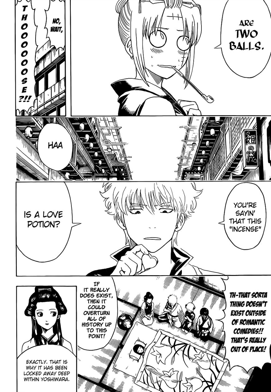 Gintama Chapter 492 page 10 - Chapter 492 : Smoke Rises in Places Without Love