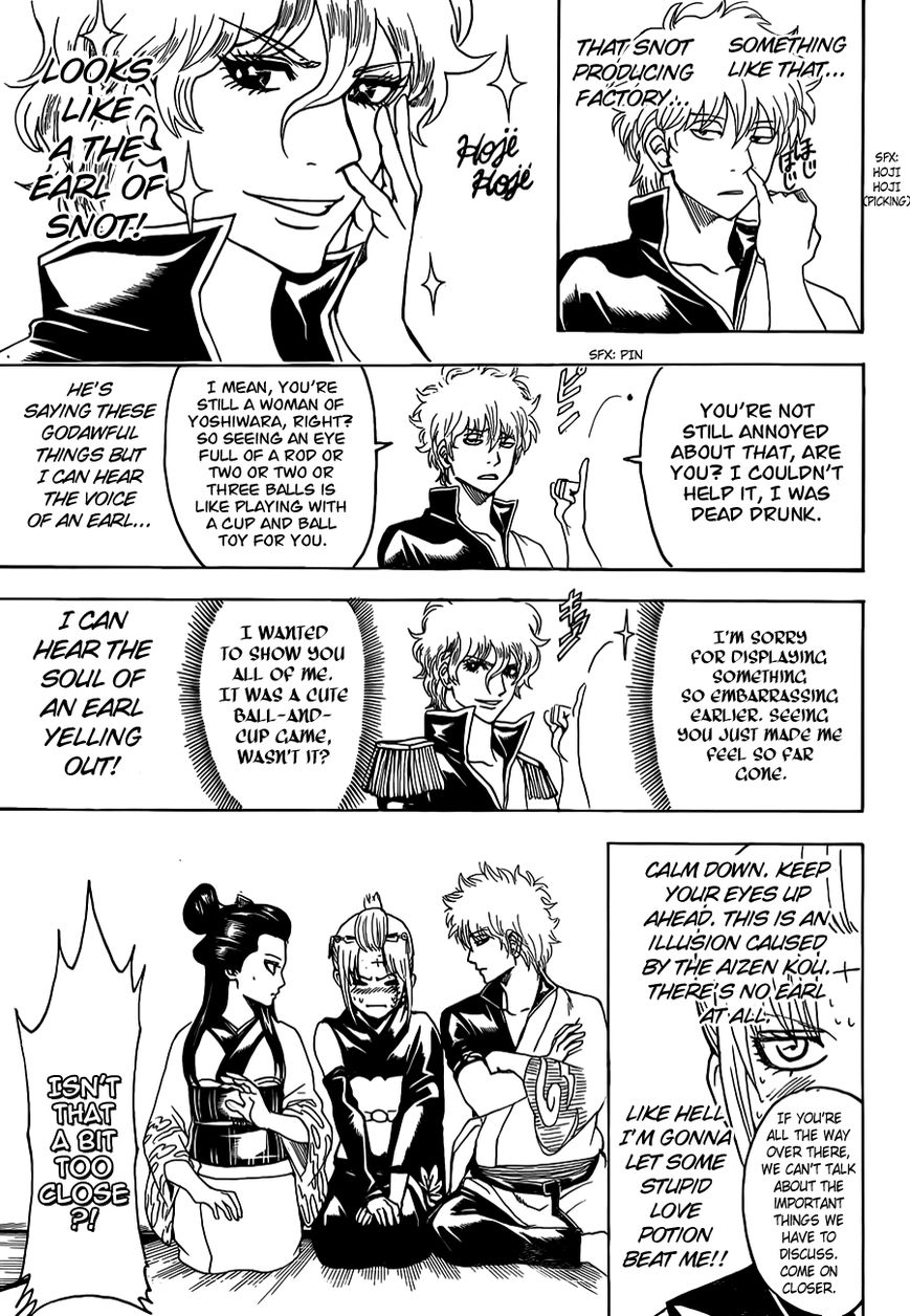 Gintama Chapter 492 page 13 - Chapter 492 : Smoke Rises in Places Without Love