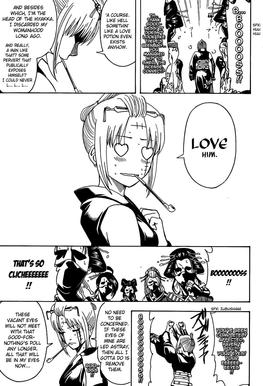 Gintama Chapter 492 page 9 - Chapter 492 : Smoke Rises in Places Without Love