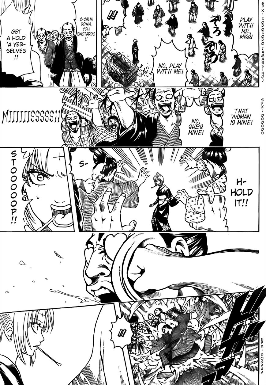 Gintama Chapter 493 page 11 - Chapter 493 : The Heavens Do Not Make Beautiful Women Better Than Ugly Women