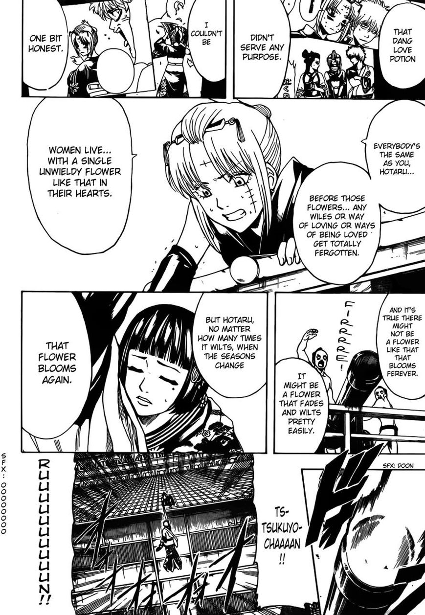 Gintama Chapter 495 page 14 - Chapter 495 : Eternal Flower