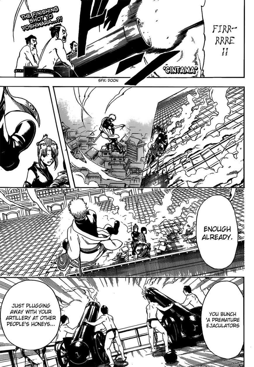 Gintama Chapter 496 page 1 - Chapter 496 : In Both Spring and Winter