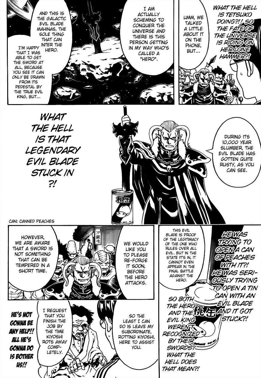 Gintama Chapter 497 page 10 - Chapter 497 : Strike While the Iron and the Evil King are Hot(fixed)