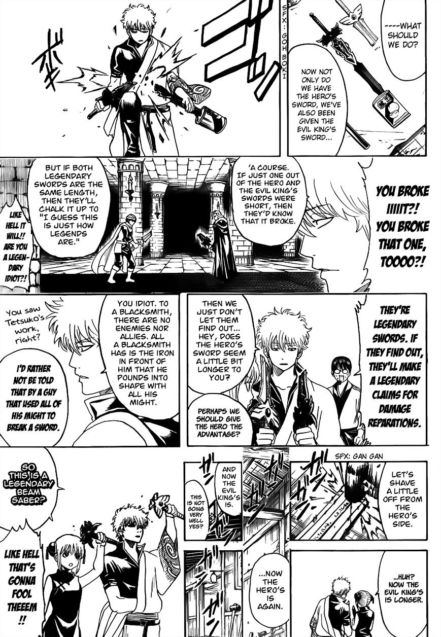 Gintama Chapter 497 page 11 - Chapter 497 : Strike While the Iron and the Evil King are Hot(fixed)