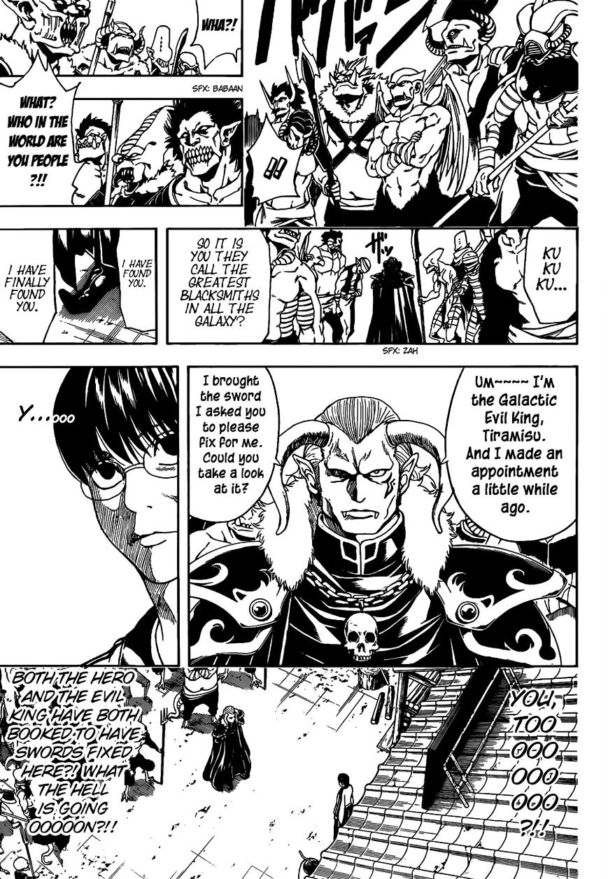 Gintama Chapter 497 page 9 - Chapter 497 : Strike While the Iron and the Evil King are Hot(fixed)