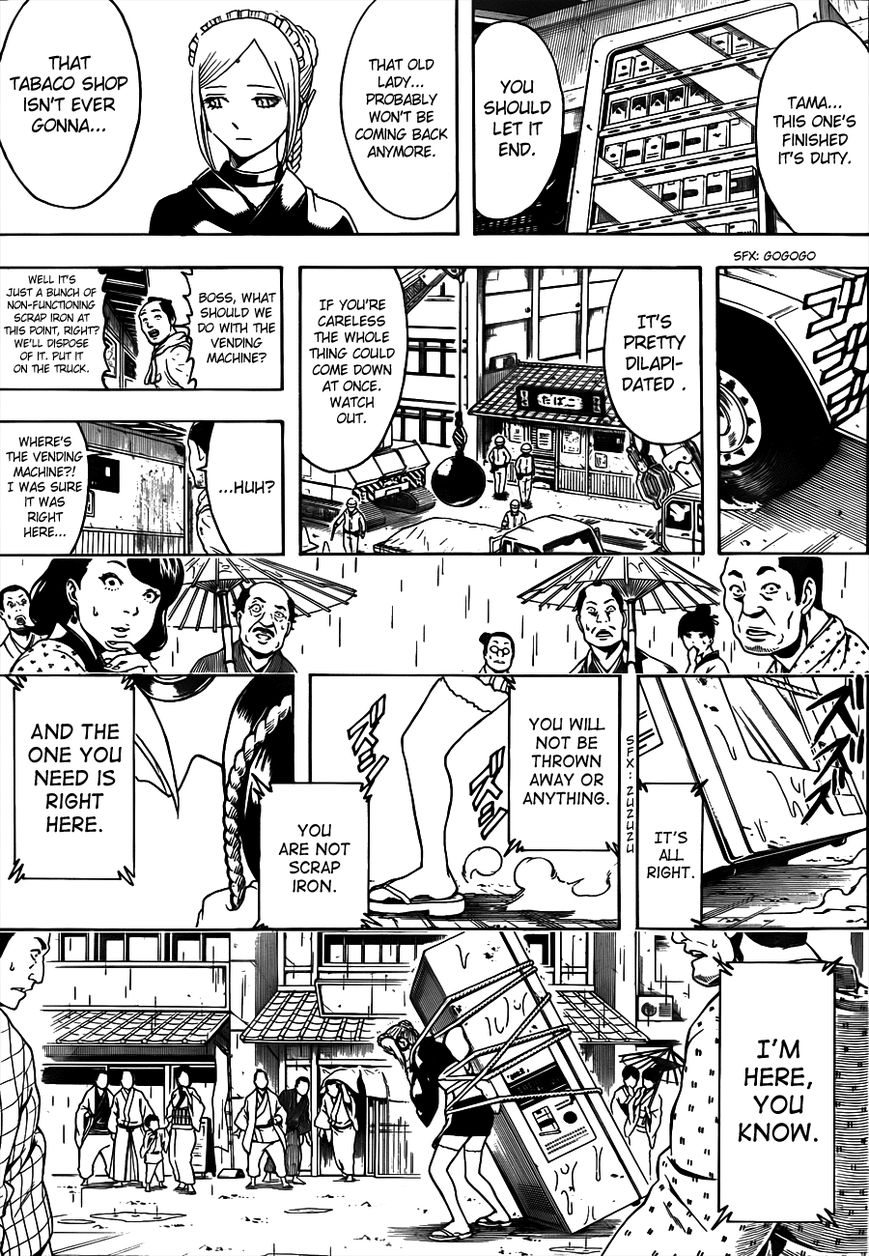 Gintama Chapter 498 page 13 - Chapter 498 : Oil Rain