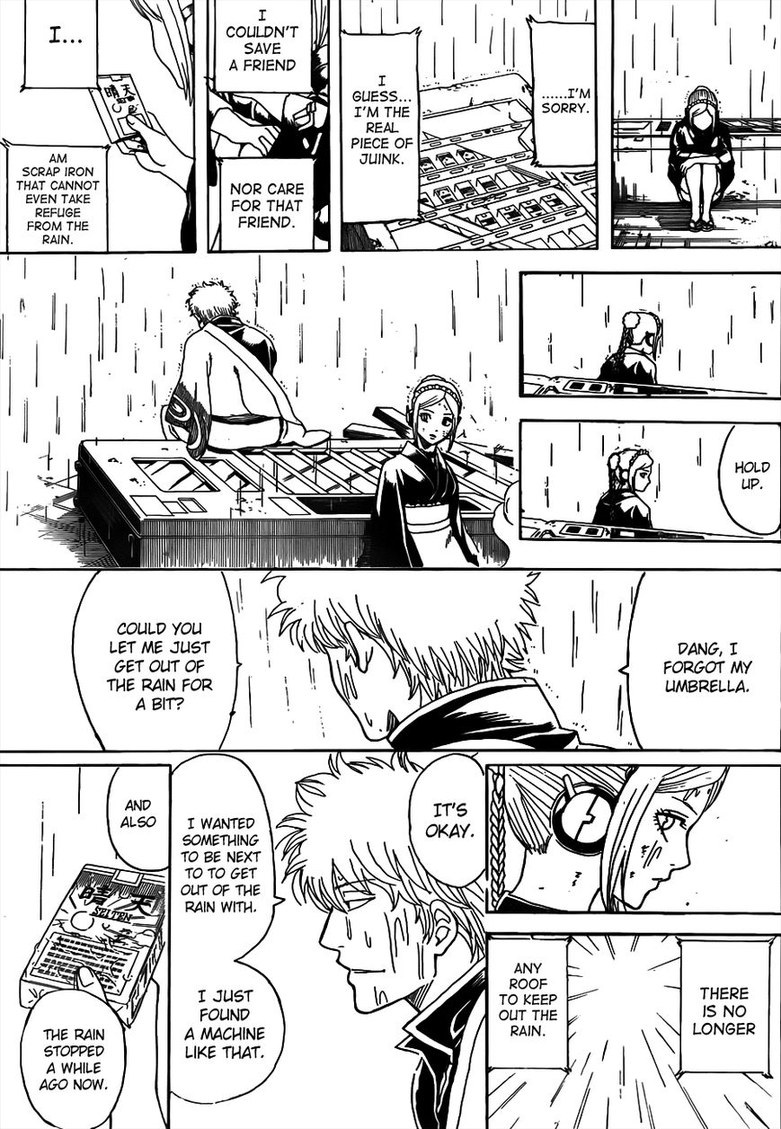 Gintama Chapter 498 page 15 - Chapter 498 : Oil Rain