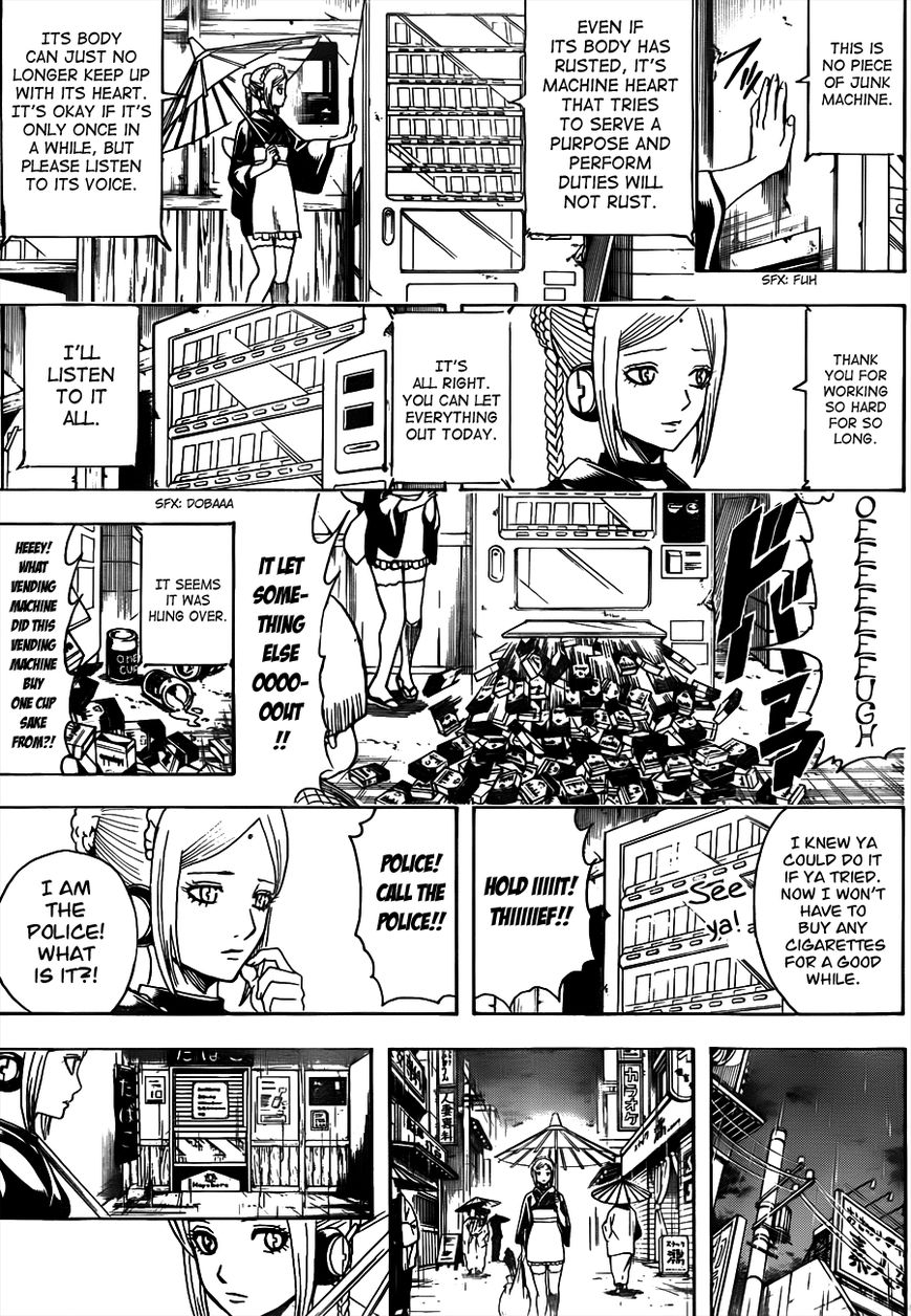 Gintama Chapter 498 page 5 - Chapter 498 : Oil Rain