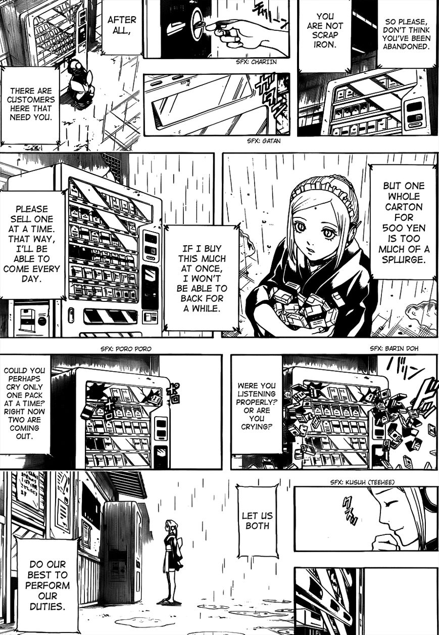 Gintama Chapter 498 page 7 - Chapter 498 : Oil Rain