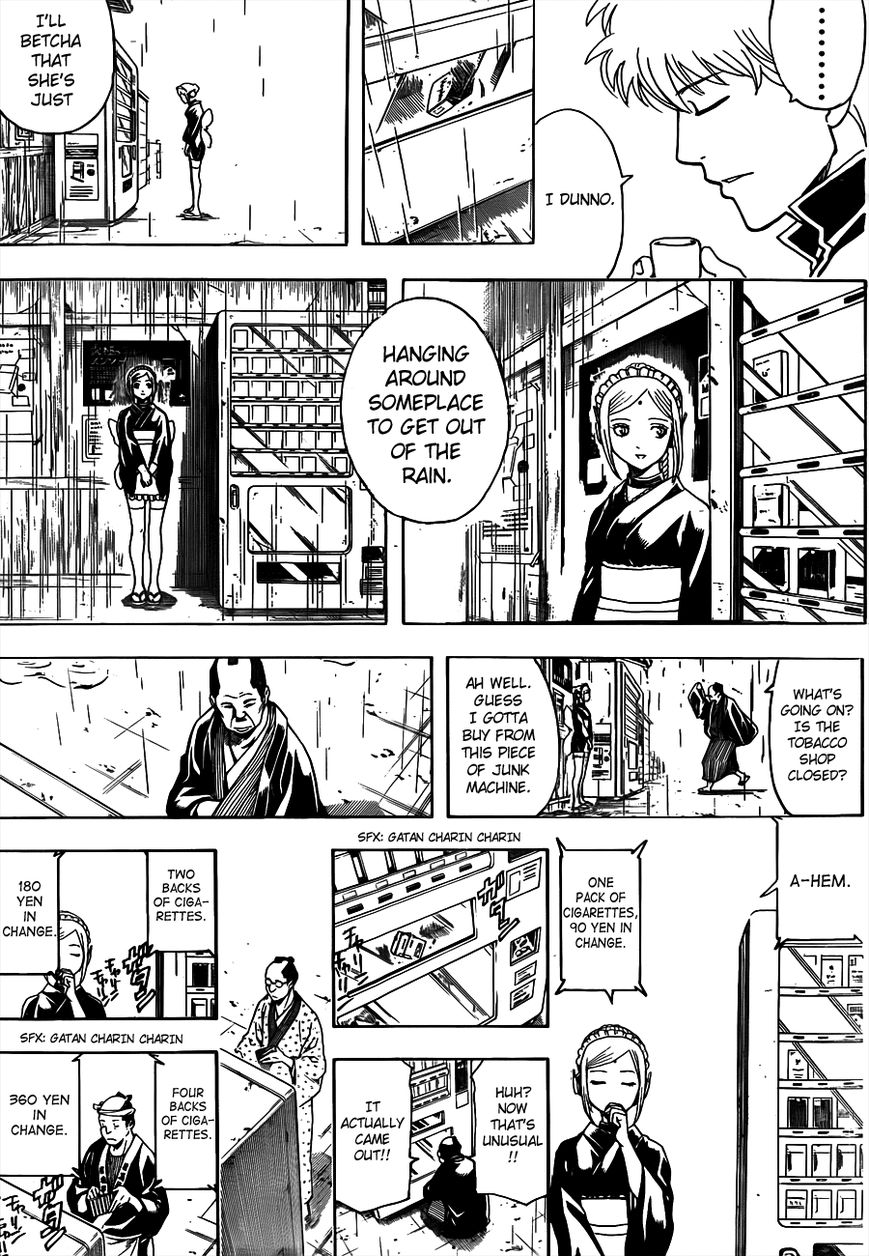 Gintama Chapter 498 page 9 - Chapter 498 : Oil Rain