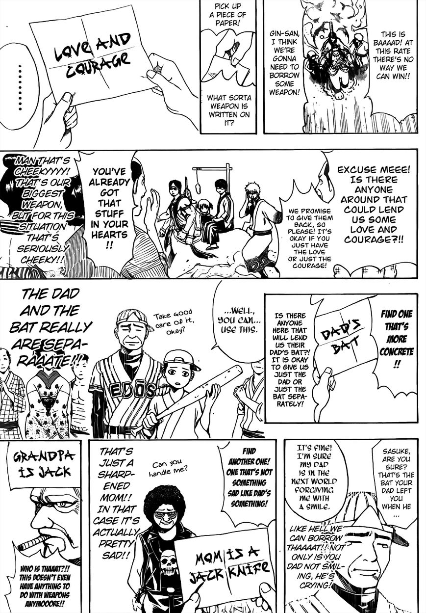 Gintama Chapter 501 page 13 - Chapter 501 : Guardian Spirits are a Part of the Body, Too
