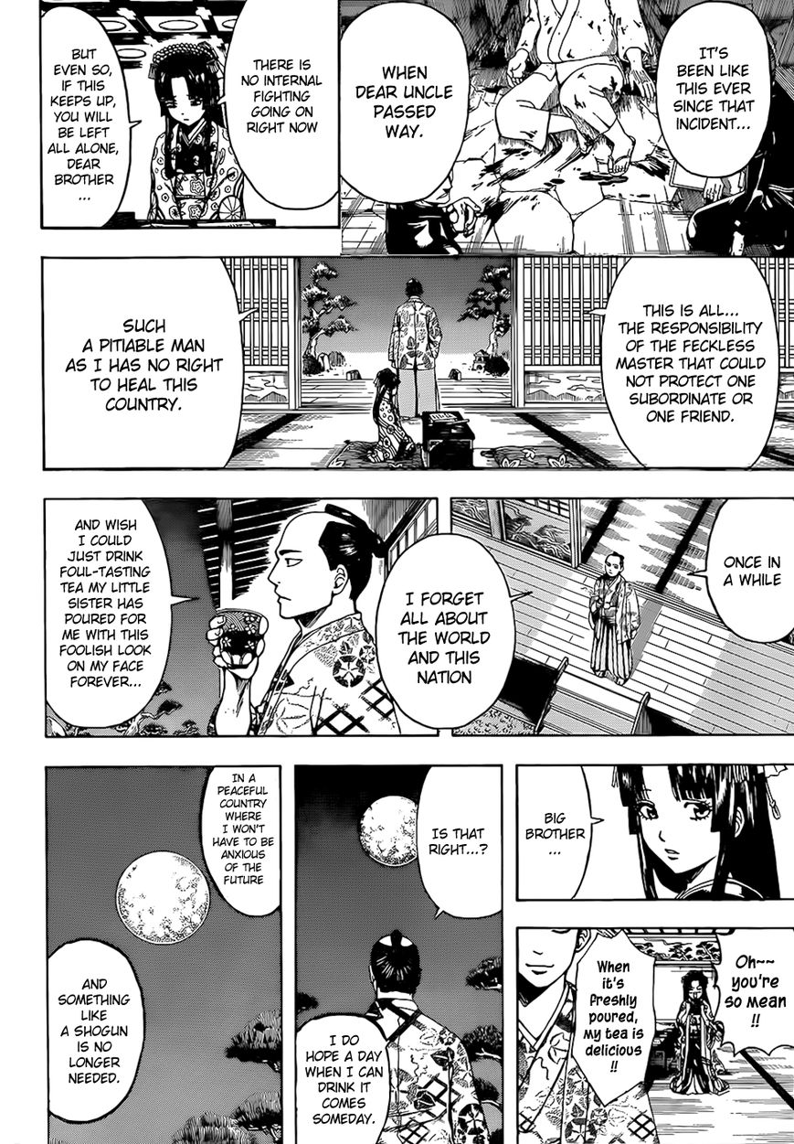 Gintama Chapter 502 page 4 - Chapter 502 : Shoguns of Light and Shadow