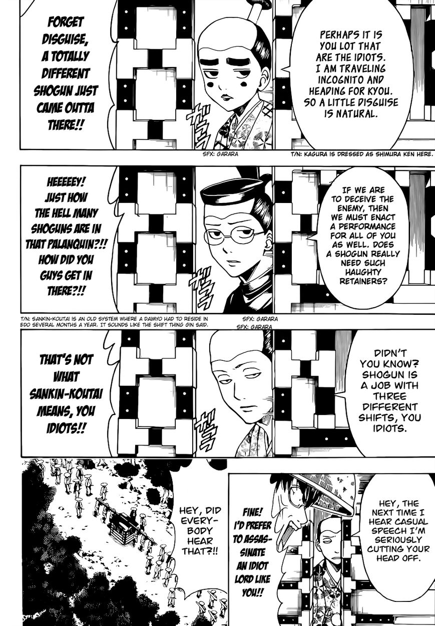 Gintama Chapter 503 page 10 - Chapter 503 : A Horse From A Gourd