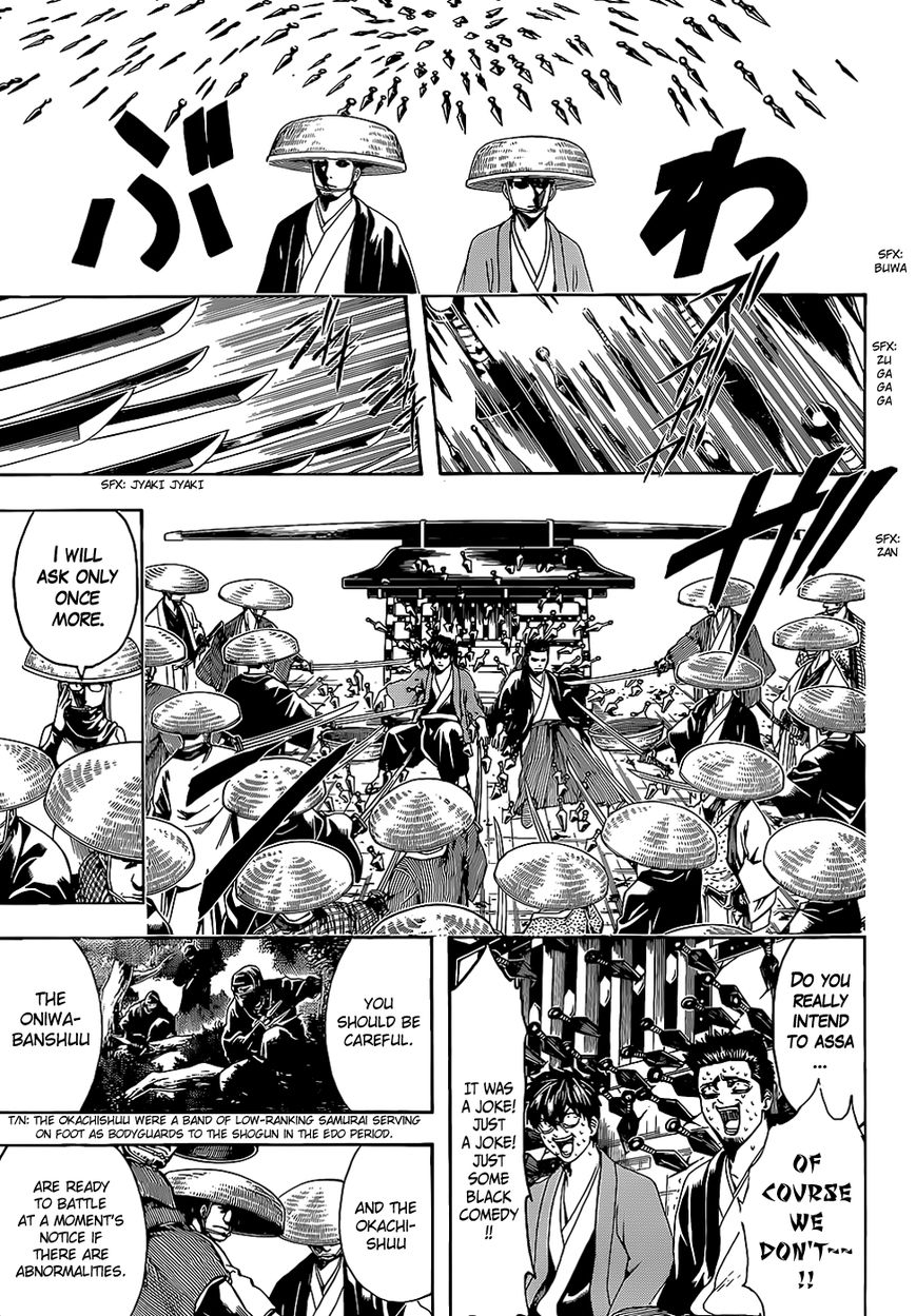 Gintama Chapter 503 page 11 - Chapter 503 : A Horse From A Gourd