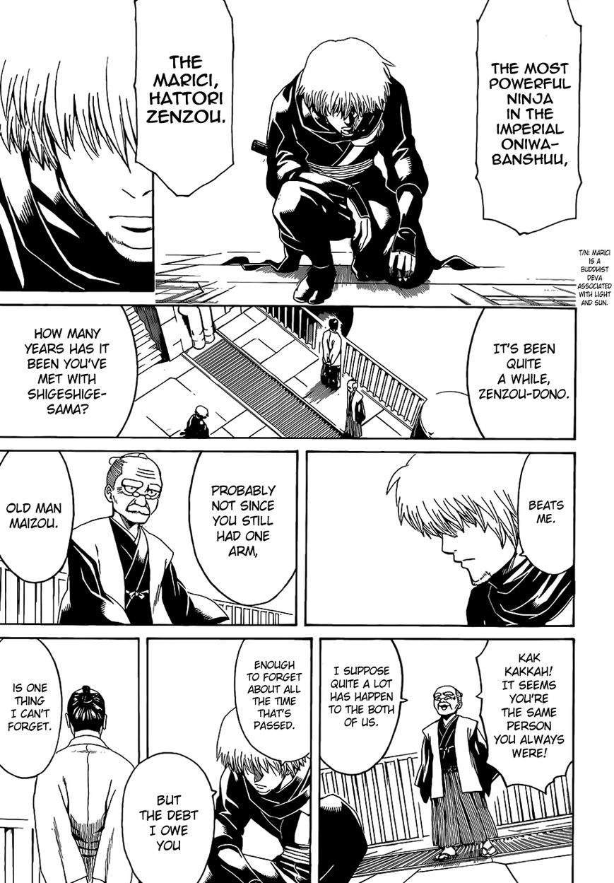 Gintama Chapter 503 page 15 - Chapter 503 : A Horse From A Gourd
