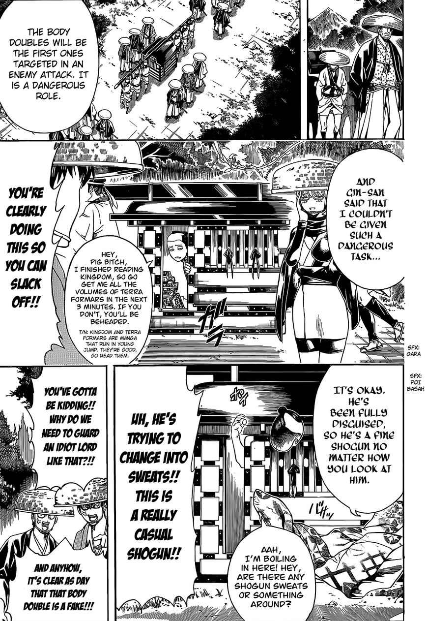 Gintama Chapter 503 page 9 - Chapter 503 : A Horse From A Gourd