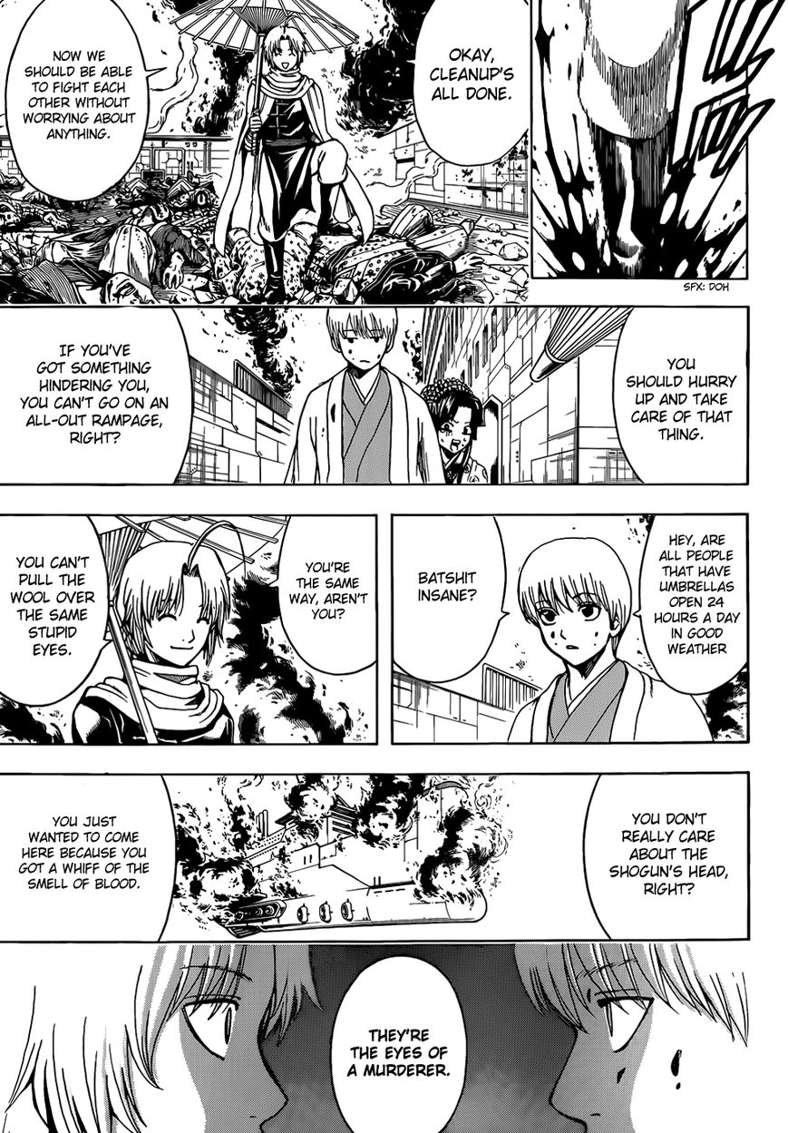 Gintama Chapter 505 page 9 - Chapter 505 : Villains and Policemen