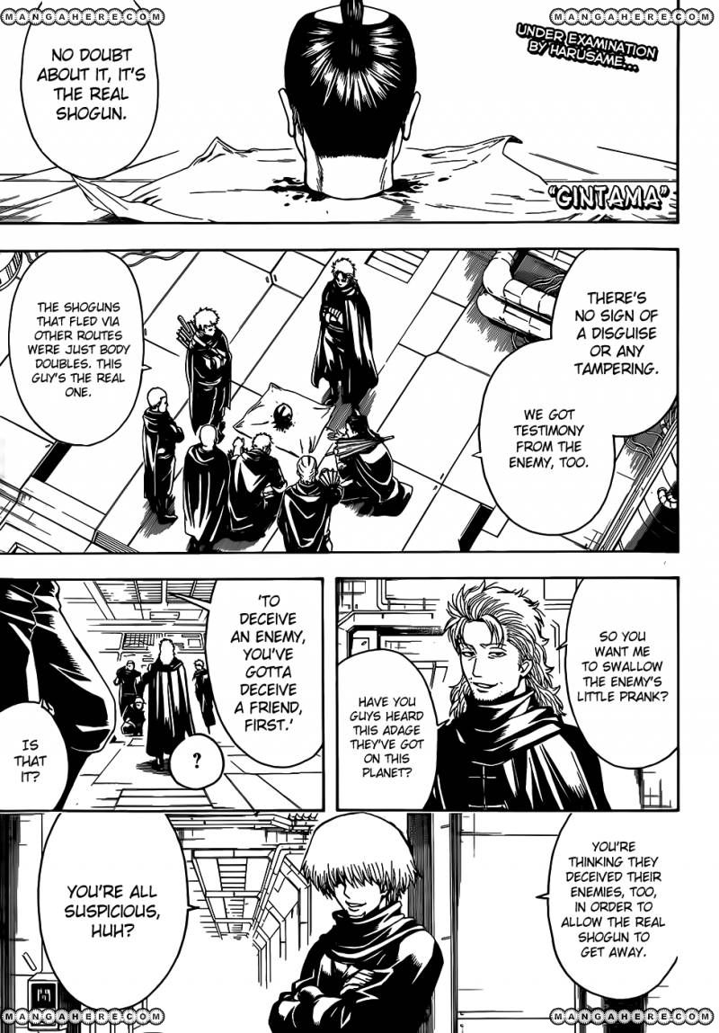 Gintama Chapter 507 page 1 - Chapter 507 : Steel Peashooter
