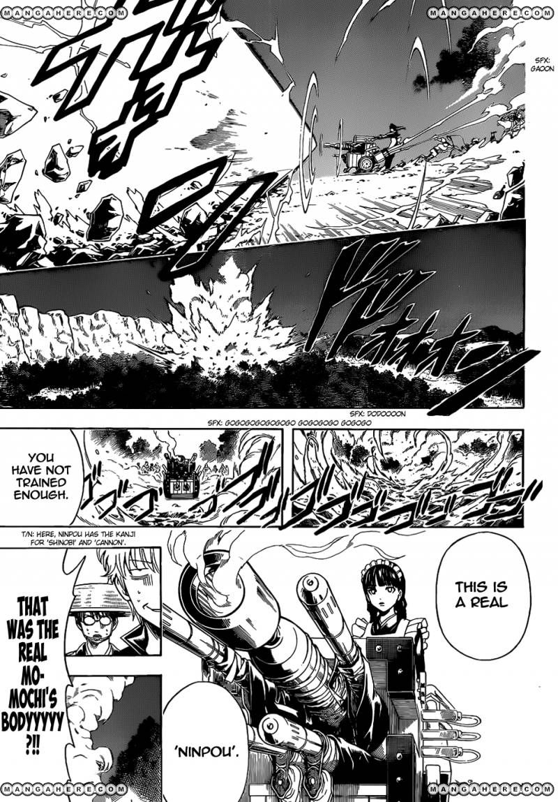 Gintama Chapter 507 page 11 - Chapter 507 : Steel Peashooter