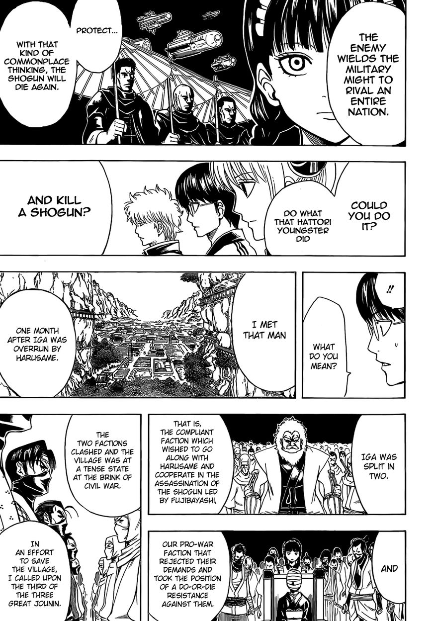 Gintama Chapter 507 page 15 - Chapter 507 : Steel Peashooter