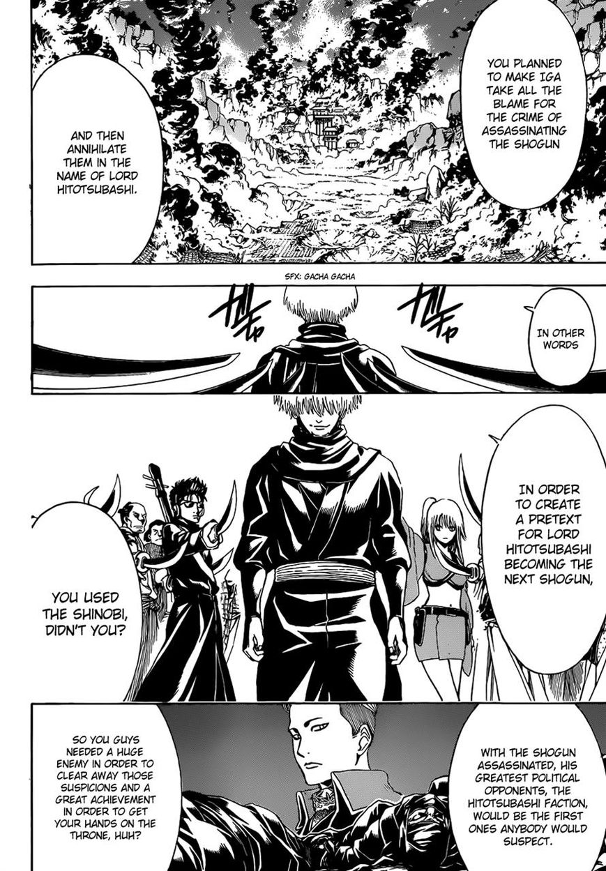 Gintama Chapter 508 page 10 - Chapter 508 : Soul of the Shinobi