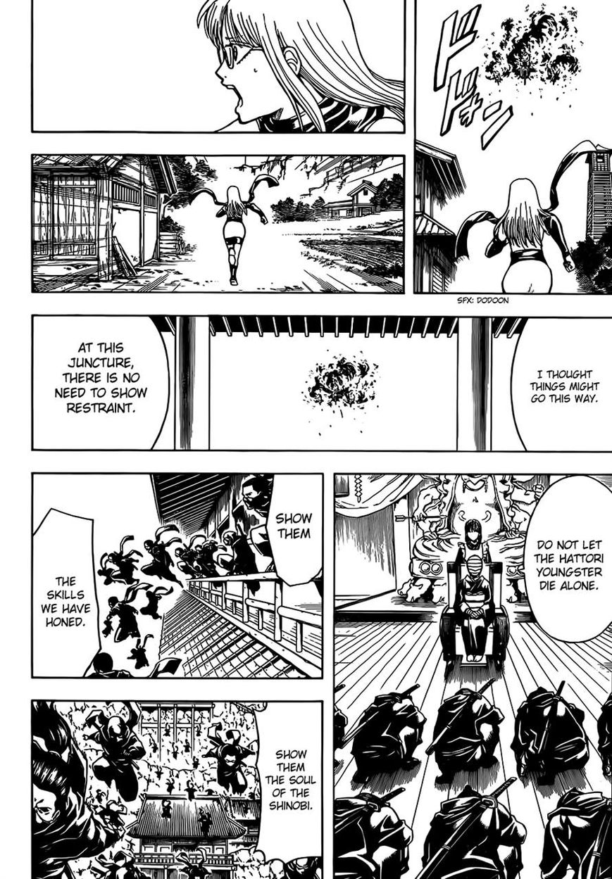Gintama Chapter 508 page 14 - Chapter 508 : Soul of the Shinobi
