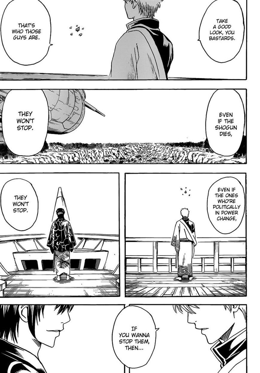 Gintama Chapter 508 page 3 - Chapter 508 : Soul of the Shinobi