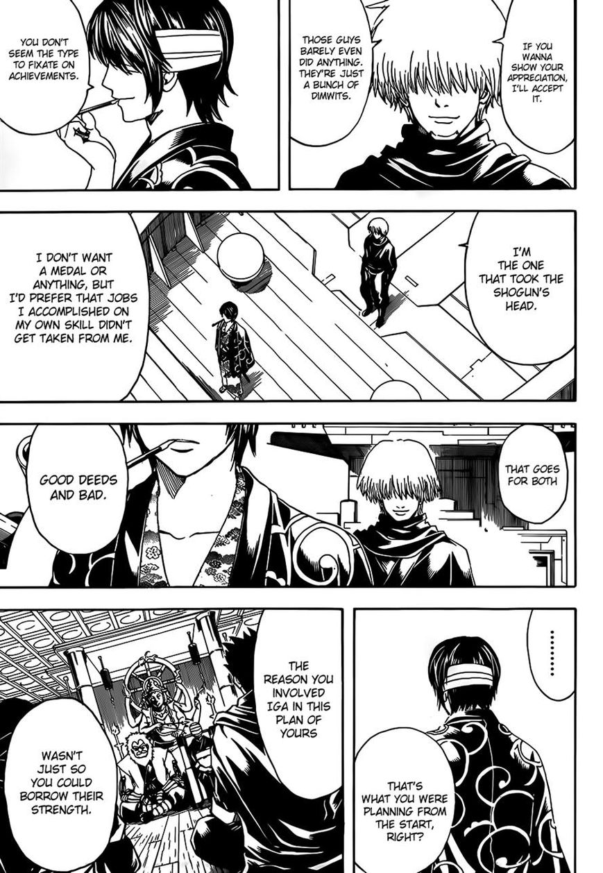 Gintama Chapter 508 page 9 - Chapter 508 : Soul of the Shinobi