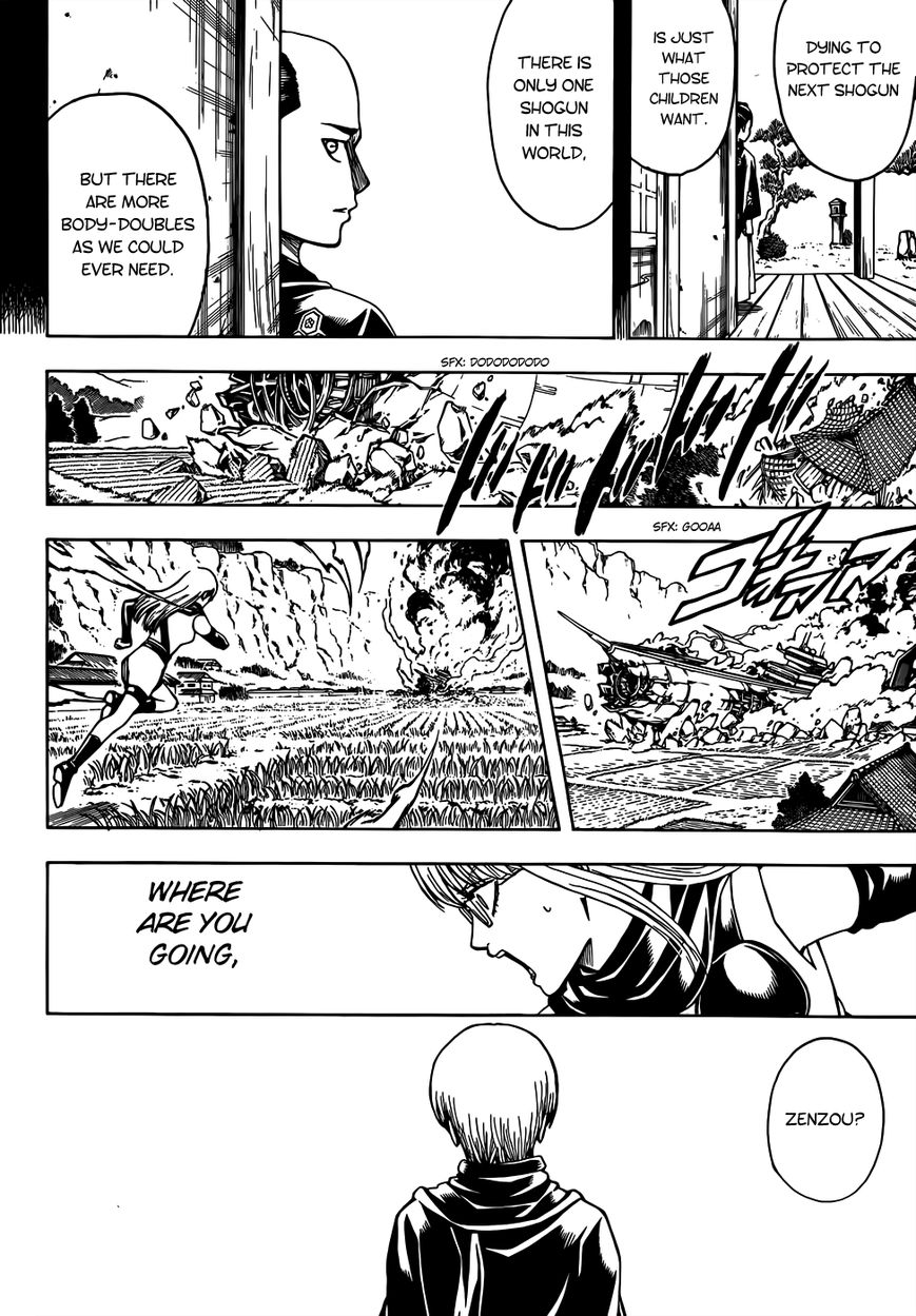 Gintama Chapter 509 page 10 - Chapter 509 : Proof (Scar)