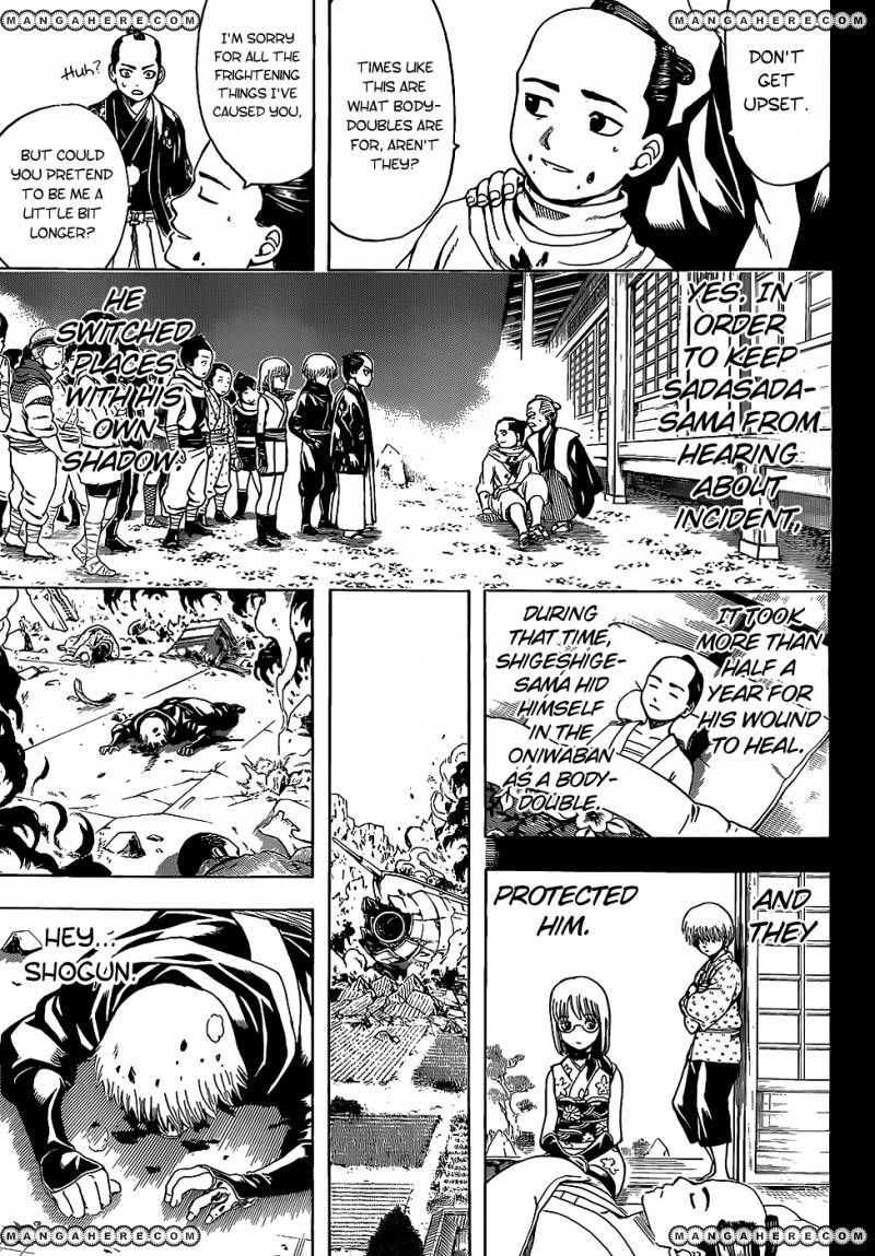 Gintama Chapter 509 page 13 - Chapter 509 : Proof (Scar)