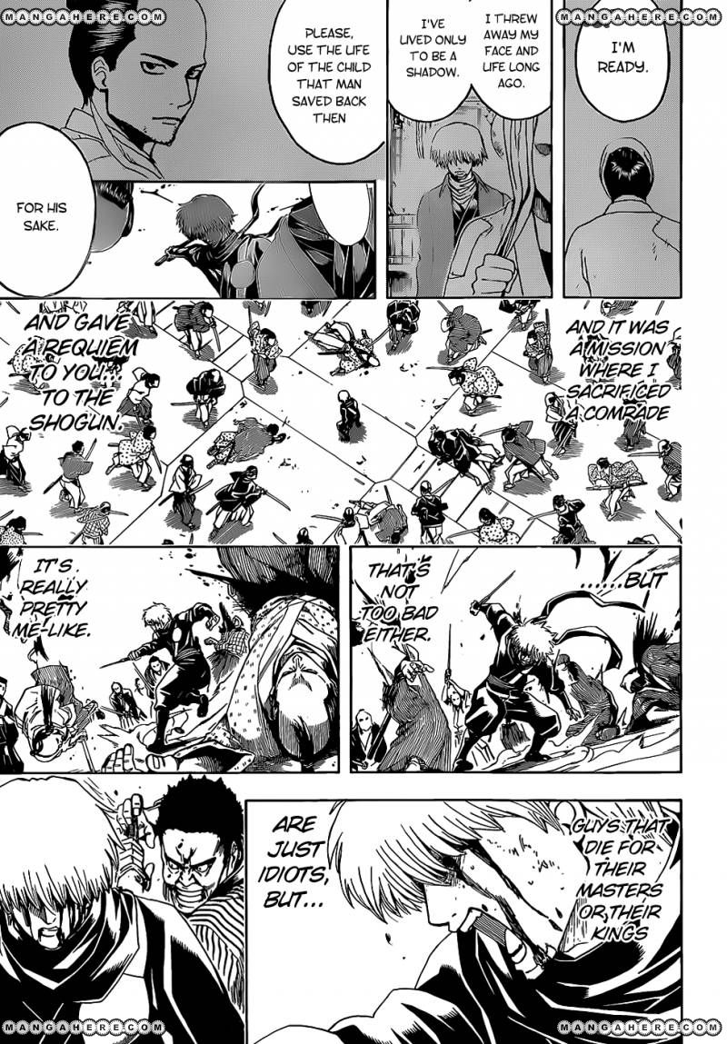 Gintama Chapter 509 page 17 - Chapter 509 : Proof (Scar)